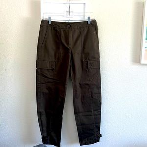 Nordstrom Signature casual or dressy olive colored trouser pants